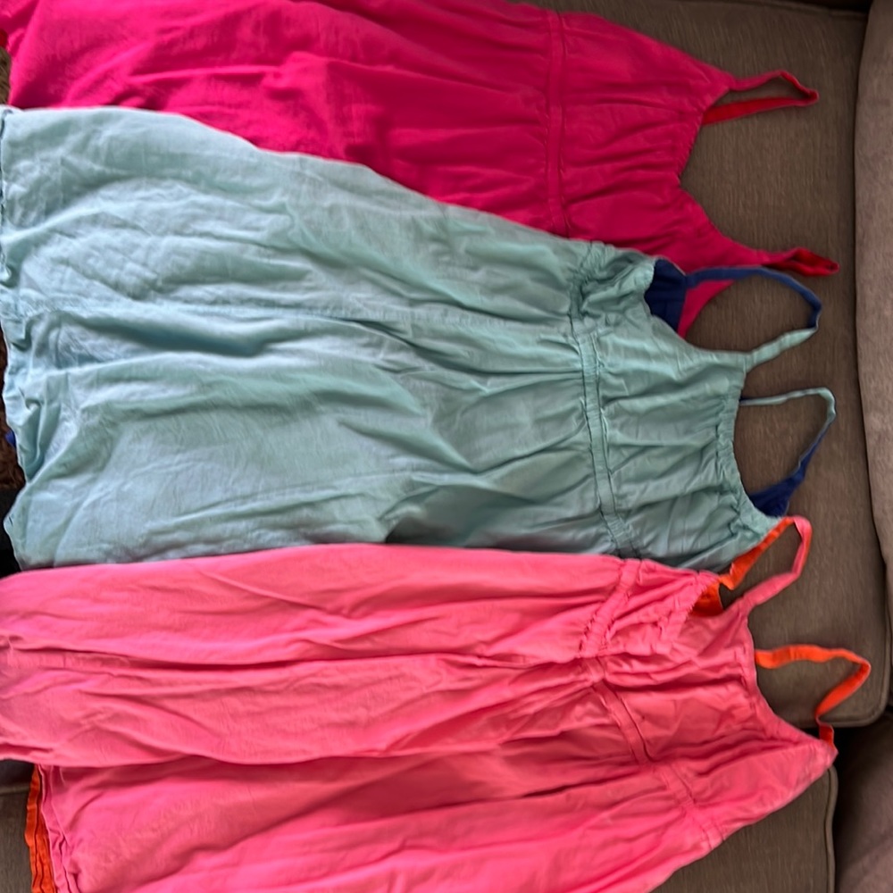 3 Girls Reversible sun dresses